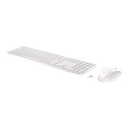 HP 655 SET TASTIERA + MOUSE WIRELESS 2.4GHz LAYOUT ITALIANO BIANCO
