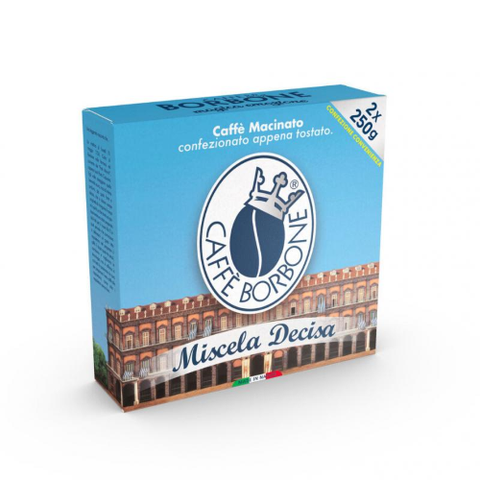 BORBONE MOKA MISCELA DECISA MACINATO 0.500KG