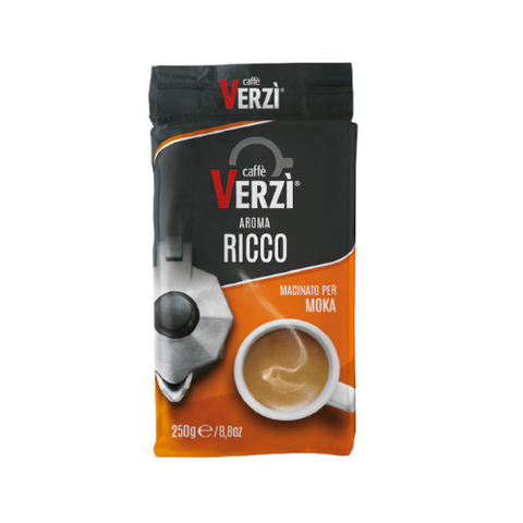VERZI AROMA RICCO MACINATO 250GR