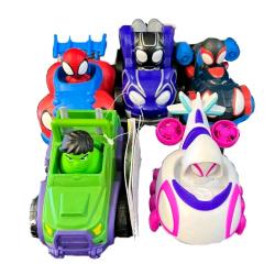 REI TOYS SPIDEY VEICOLI LANCIA DISCHI ASSORTITI SOGGETTO CASUALE