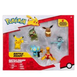 REI TOYS POKEMON PERSONAGGI DA COLLEZIONE 5 CM ASSORTITI CONF 6 Pz.