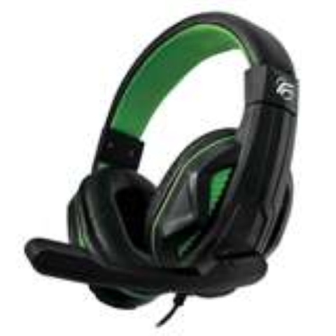 CUFFIE GAMING FENNER SOUNDGAME PARA PC E CONSOLA + MICROFONO VERDE