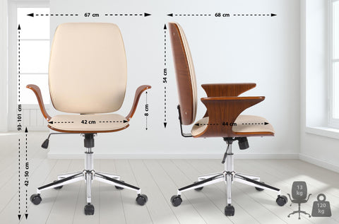 Brostuhl Burbank Kunstleder