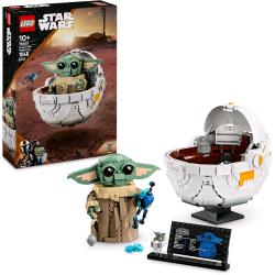LEGO STAR WARS GROGU E CARROZZINA CON RANA SORGAN E MINIFIGURA DI GROGU