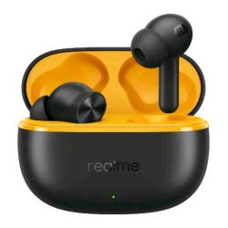REALME T200 LITE EARBUDS AURICOLARI BLUETOOTH 5.4 CON CUSTODIA DI RICARICA VOLT BLACK