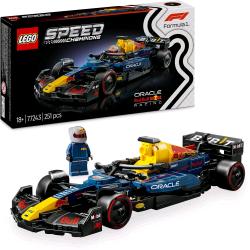 LEGO SPEED CHAMPION AUTO DA CORSA F1 ORACLE RED BULL RACING RB20 CON MINIFIGURA DEL PILOTA DA COLLEZIONE