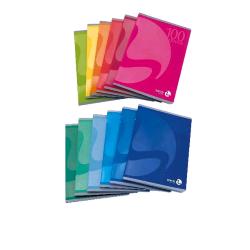 BE MORE CENTUS QUADERNO PUNTO METALLICO 100GR 150X210 mm A5 36 FOGLI A RIGHE 0A COLORI ASSORTITI CONF 12 Pz.