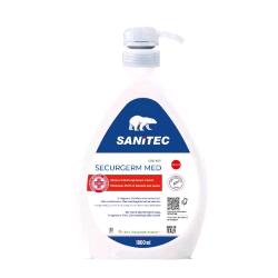SANITEC SECURGERM SAPONE LIQUIDO ANTIBATIBATTERICO FLACONE DA 1 LT CON DOSATORE CONF 6 Pz.