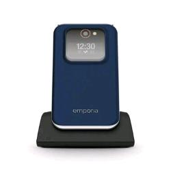 EMPORIA JOY-LTE 2.8" CLAMSHELL SENIOR PHONE ITALIA BLUEBERRY