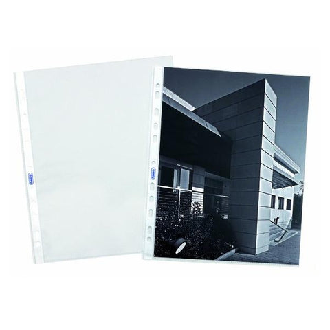 FAVORIT AIR SPECIAL BUSTE CON FORATURA UNIVERSALE IN PP CM 23X30.5 A4 LISCIA TRASPARENTE CONF 50 Pz.