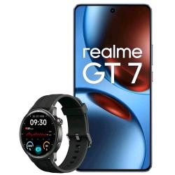 REALME GT7 5G DUAL SIM 6.78" OCTA CORE 512GB RAM 12GB 5G ITALIA BLU + WATCH S2