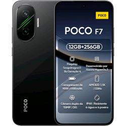 XIAOMI POCO F7 5G DUAL SIM 6.83" OCTA CORE 256GB RAM 12GB 5G FOTOCAMERA SONY 50Px EUROPA NERO