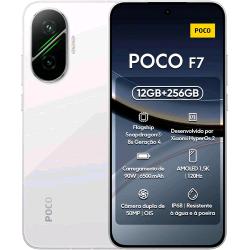 XIAOMI POCO F7 5G DUAL SIM 6.83" OCTA CORE 256GB RAM 12GB 5G FOTOCAMERA SONY 50Px EUROPA BIANCO