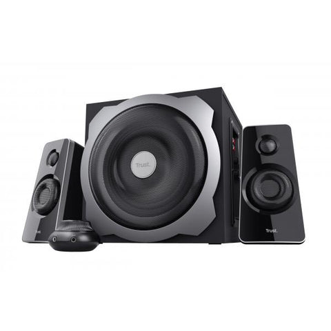 TRUST 19019 SET ALTOPARLANTI 2.1 POTENZA TOT 60W RMS CON SUBWOOFER COLORE NERO