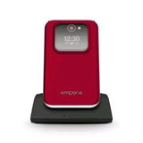 EMPORIA JOY LTE 2.8" EASY PHONE CLAMSHELL FOTOCAMERA 2 MP 4G LTE ITALIA RED
