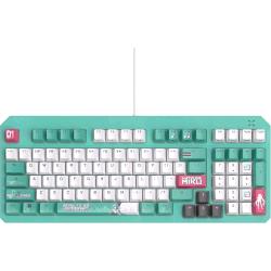 ASUS TUF GAMING K3 GEN II HATSUNE MIKU EDITION TASTIERA OTTICO-MECCANICA COMPATTA 97 TASTI RGB USB LAYOUT ITALIANO LIMITED EDITION