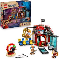 LEGO ONE PIECE LA TENDA DEL CIRCO DI BAGY IL CLOWN CON 4 MINIFIGURE E ACCESSORI