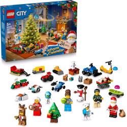 LEGO CITY CALENDARIO DELL AVVENTO 2025 CON 24 SORPRESE INCLUSO TRENO AUTO TRATTORE E 7 MINIFIGURE
