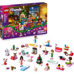 LEGO FRIENDS CALENDARIO DELL AVVENTO 2025 CON 24 SORPRESE INCLUSE 5 MINI BAMBOLINE E 5 ANIMALI DOMESTICI