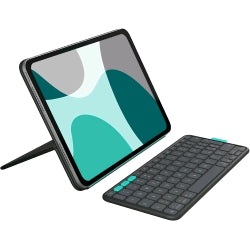 LOGITECH FLIP FOLIO APPLE iPAD PRO (M4) APPLE iPAD AIR 11" (M2 e M3 5 GEN) CUSTODIA CON TASTIERA ITA QWERTY GRAFITE