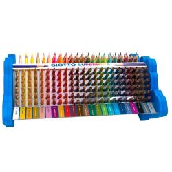 GIOTTO ESPOSITORE PASTELLO FUSTO ESAGONALE MINA 3,8 mm COLORI ASSORTITI CONF 558 Pz.