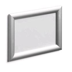 DURABLE CORNICE A SCATTO IN ALLUMINIO ANODIZZATO 179X240X12 mm A5 ARGENTO