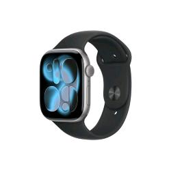 APPLE WATCH SERIES 11 GPS + CELULAR 5G 46mm CASSA ALLUMINIO GRIGIO SIDERALE CON SPORT BAND NERO - S/M