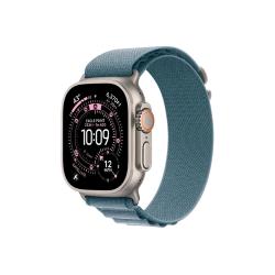 APPLE WATCH ULTRA 3 GPS + CELLULAR 5G 49mm CASSA TITANIO NATURALE CON ALPINE LOOP BLU CHIARO - SMALL