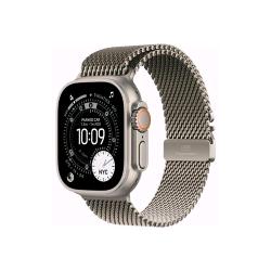 APPLE WATCH ULTRA 3 GPS + CELLULAR 5G 49mm CASSA TITANIO NATURALE CON LOOP IN MAGLIA MILANESE TITANIO - MEDIUM