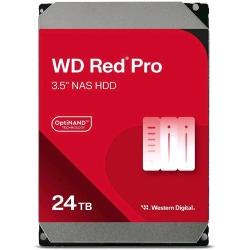 WESTERN DIGITAL RED PRO WD241KFGX NAS HDD 24TB INTERNO SATA 6GB/s OPTINAND TECHNOLOGY CACHE 512MB 7.200rpm