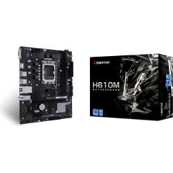 BIOSTAR H610MHC 2.0 LGA 1700 (ALDER LAKE) 2x DDR4 VGA + HDMI PCIE, M.2 MATX