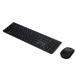 LENOVO PROFESSIONAL KIT MOUSE E TASTIERA RICARICABILI WIRELESS MULTIDISPOSITIVO TASTIERA FUL SIZE QWERTY WIRELESS 2.4 GHz BLUETOOTH RICARICABILE + MOUSE
