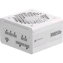 CORSAIR RM850e 2025 ALIMENTATORE 850W CYBENETICS GOLD COMPLETAMENTE MODULARE A BASSO RUMORE PCIe 5.1 ATX 3.1 BIANCO