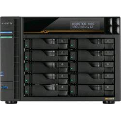 ASUSTOR AS6810T NAS TOWER 10 BAIE QC AMD RYZEN V3C14 2.3GHz RAM 16GB LAN: 5 GBE, 10 GBE