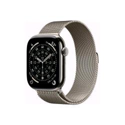 APPLE WATCH SERIES 11 GPS + CELLULAR 5G 46MM CASSA TITANIO NATURALE CON LOOP MILANESE NATURALE - S/M