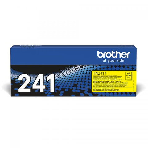 TONER BROTHER TN-241Y Giallo 1400PP X MFC-9330CDW HL-3150CDW HL-3140CW HL-3170CDW MFC-9340CDW DCP-9020CDW MFC-9140CDN