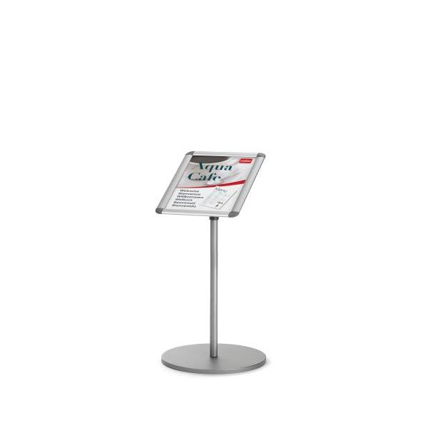 Nobo Cornice a scatto a cavalletto A4 (Nobo Sign Holder Snap Frame Floor Standing A4 1902383 DD)