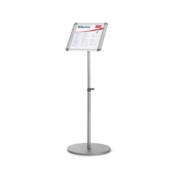 Nobo Cornice a scatto a cavalletto A4 (Nobo Sign Holder Snap Frame Floor Standing A4 1902383 DD)