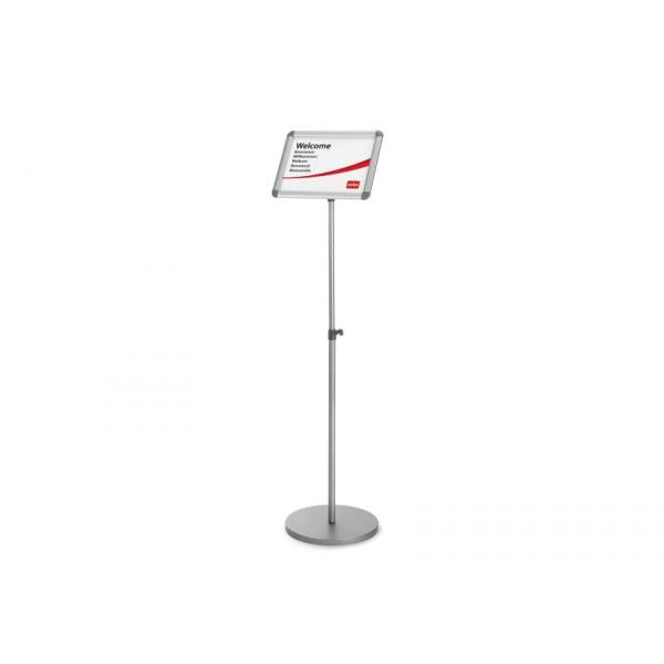 Nobo Cornice a scatto a cavalletto A4 (Nobo Sign Holder Snap Frame Floor Standing A4 1902383 DD)