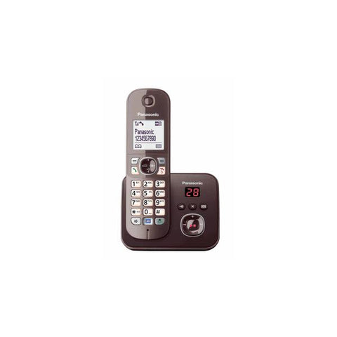 Panasonic KX-TG6821GA telefono Telefono DECT Marrone Identificatore di chiamata