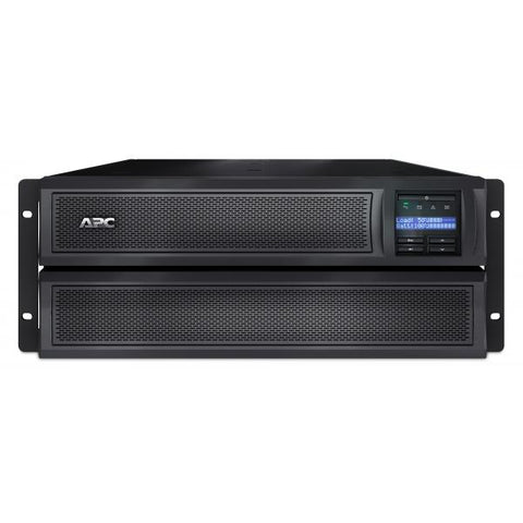 APC SMX3000HVNC UPS PER SERVER 2.700W 3.000Va DURATA A PIENO CARICO IN BLACKOUT 6.3MIN ITALIA BLACK