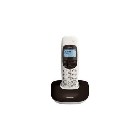 CORDLESS BRONDI NICE DECT GAP VIVAVOCE BIANCO E NERO