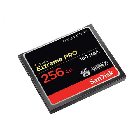SanDisk Extreme PRO, 256GB memoria flash CompactFlash