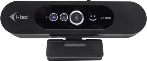 i-tec SOLOMON WH200 2K Webcam mit Windows Hello 2560 x 1440 Pixel USB Schwarz