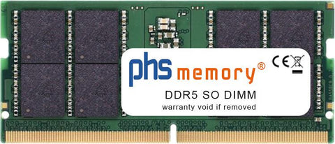 PHS-memory 32GB RAM Speicher kompatibel mit Dell Vostro 14 3440 DDR5 SO DIMM 5600MHz PC5-44800S (SP530384)