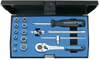 Gedore Steckschlsselsatz 1/4 (6.3 mm) 16teilig 6162220