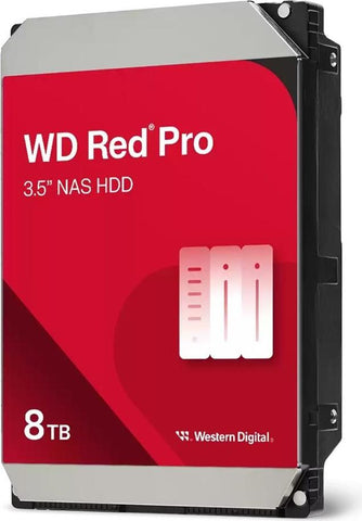 HDD WD Red Pro WD8006FFBX 8TB / 7200 Sata III 256MB (D) (CMR) (WD8006FFBX)