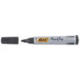 BIC MARKING 2000 MARCATORE PERMANENTE NERO PUNTA TONDA 1.70 mm CONF 12 Pz