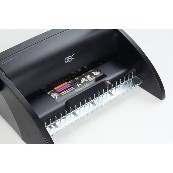 GBC COMBBIND 110 RILEGATRICE DORSI PLASTICI A3 E A4 MANUALE MAX 195 FOGLI COL. NERO