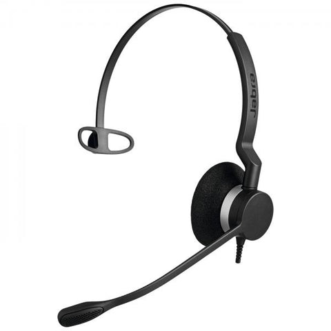 Jabra Biz 2300 QD Mono Cuffia Padiglione auricolare Nero
